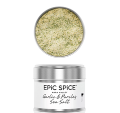 Суміш спецій ЕPIC SPICE "Морська сіль з часником і петрушкою" для барбекю, 150 г, Garlic & Parsley Sea Salt