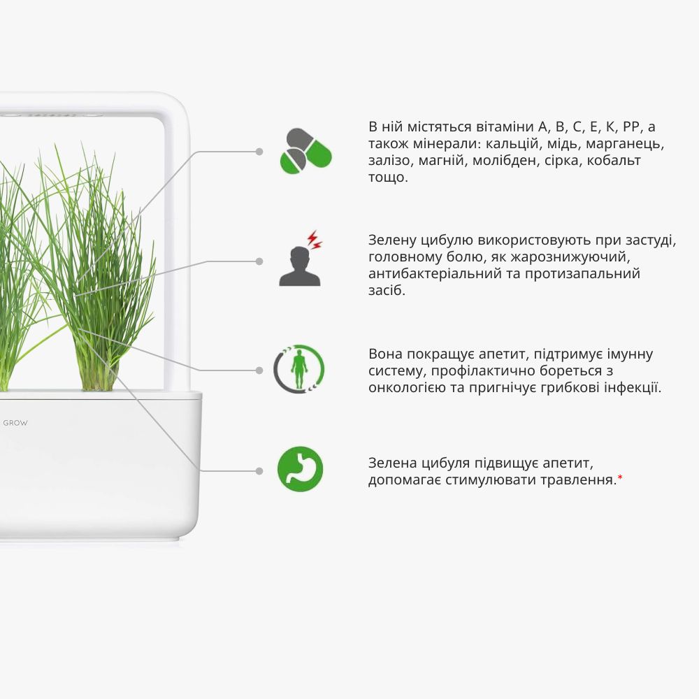 Змінний картридж Click & Grow Цибуля зелена (Chives) 3 капсули