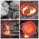 Котелок чавунний 6 л з кришкою-сковородою