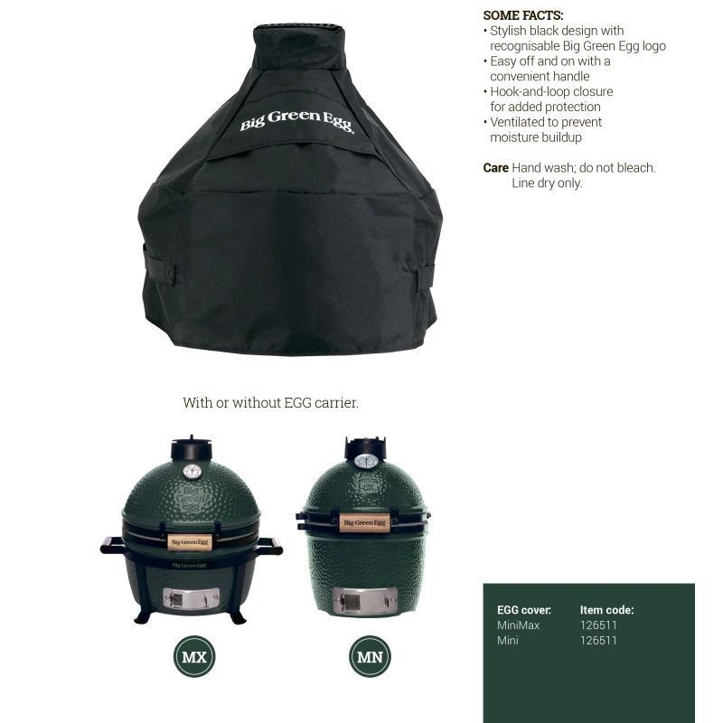 126511 Чохол Big Green Egg для гриля Mini MAX