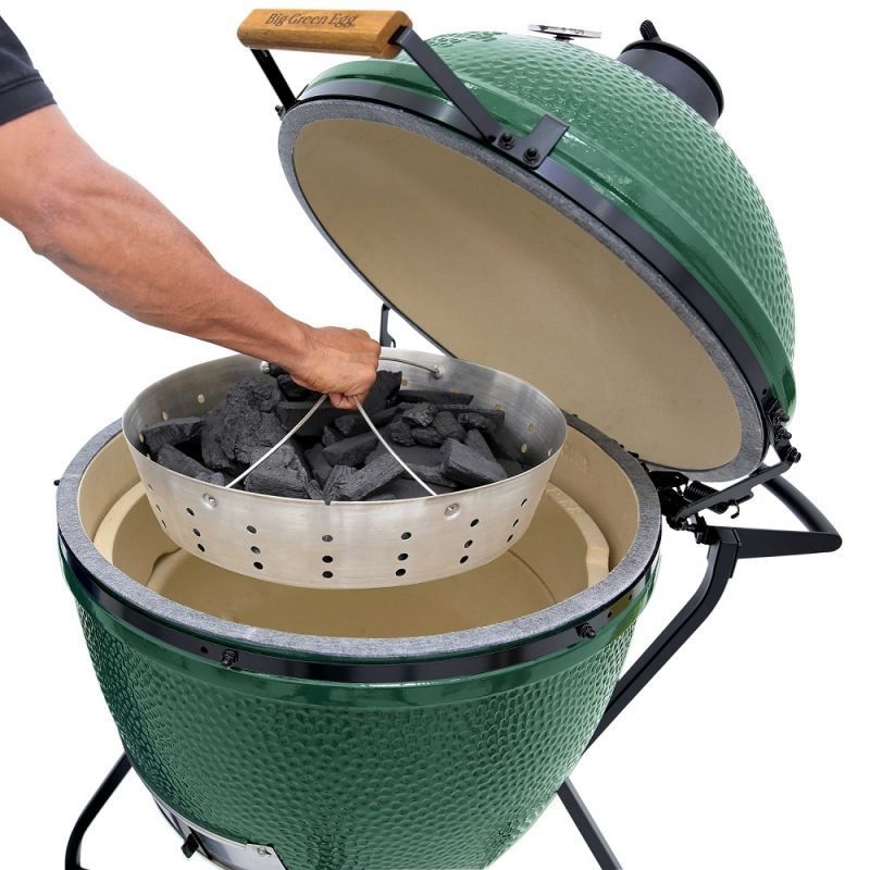 122698 Кошик для вугілля для гриля Big Green Egg XXL, сталевий