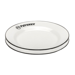 Набір тарілок емальованих Petromax Enamel Plates 26 см Білий (2 шт)