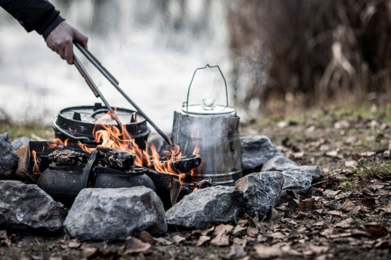 Щипці для барбекю Petromax BBQ and Coal Tongs L