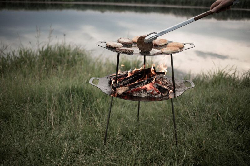 Щипці для барбекю Petromax BBQ and Coal Tongs L