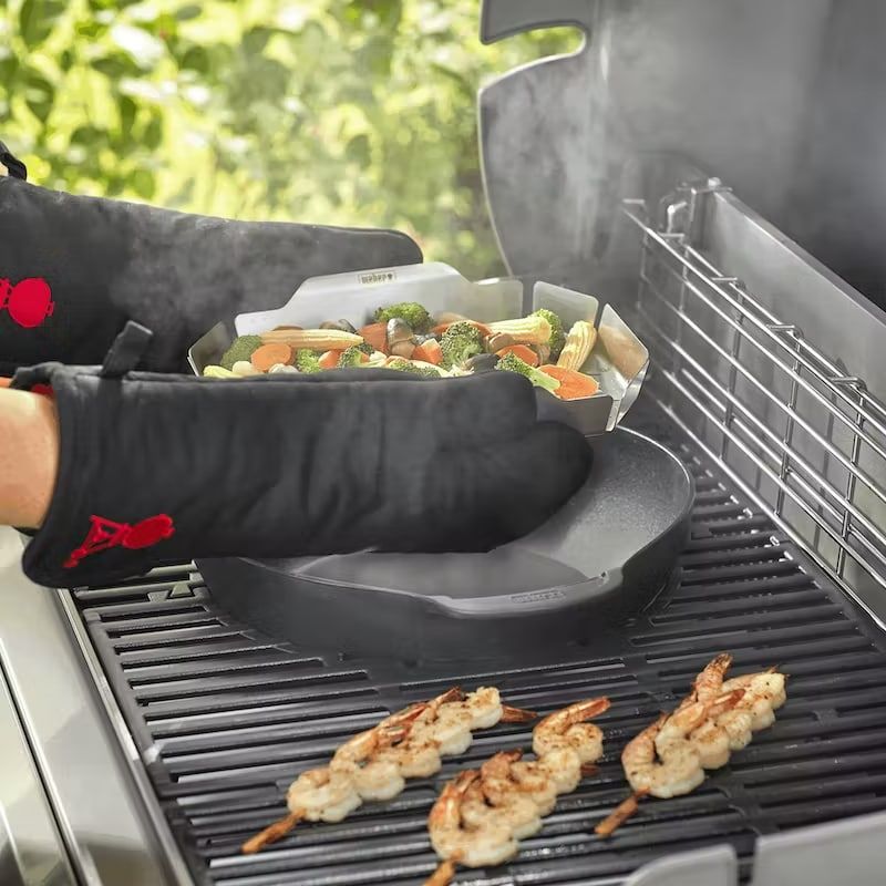Сковорода ВОК з вставкою-пароваркою и кришкою для Gourmet BBQ System