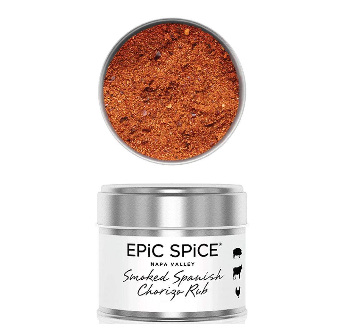 Суміш спецій ЕPIC SPICE "Копчений іспанський Чорізо" для барбекю, 150 г, Smoked Spanish Chorizo Rub
