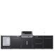 Вулична барбекю кухня (острів) для гриля Genesis EPX-335 Weber BBQ Kitchen Gas 231 з двома крючками для інструментів + модуль мийки та холодильник