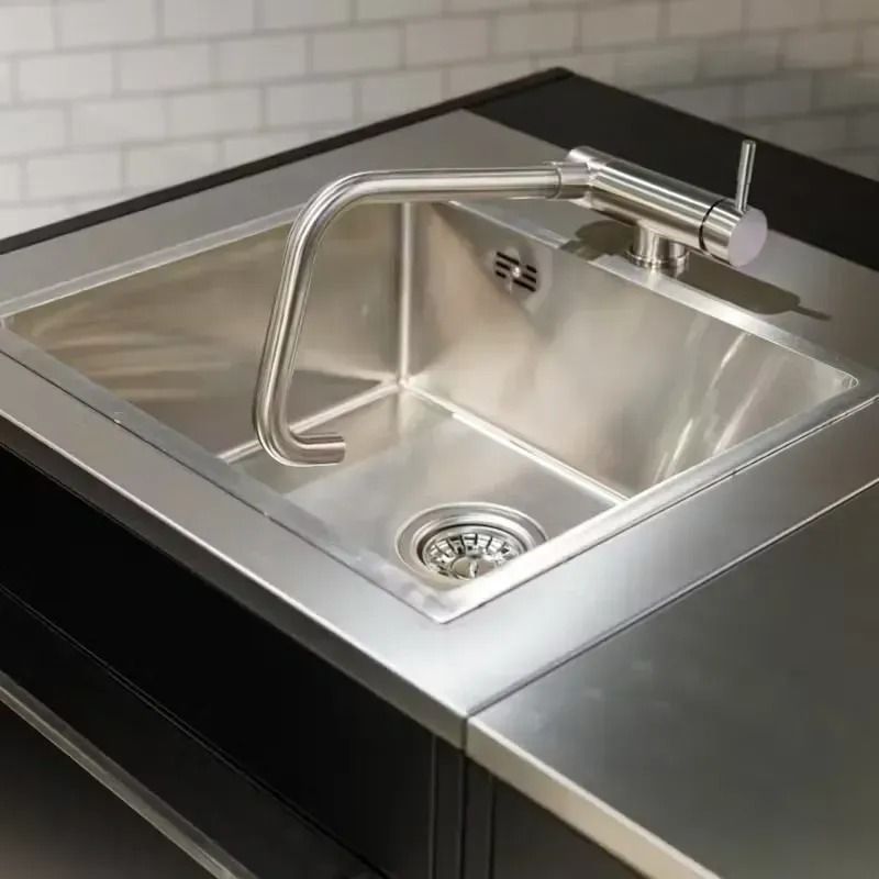 Вулична барбекю кухня (острів) для гриля Genesis EPX-335 Weber BBQ Kitchen Gas 231 з двома крючками для інструментів + модуль мийки та холодильник