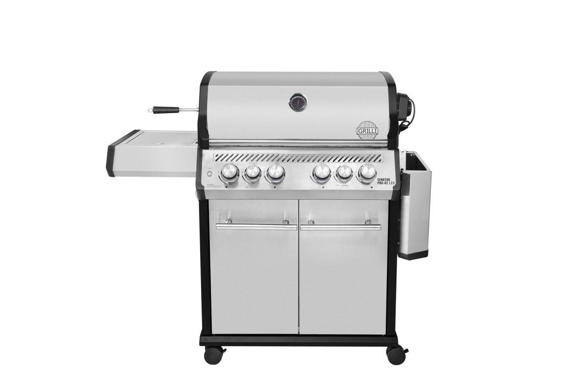 Газовий гриль Senator Pro-42 LED з системою BBQ Block Fire GRILLI