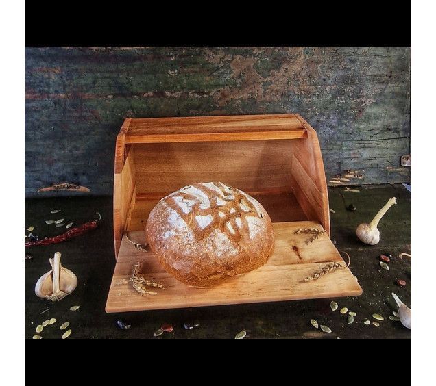 Хлібниця-дошка для нарізки хліба Bread 37*24*19см