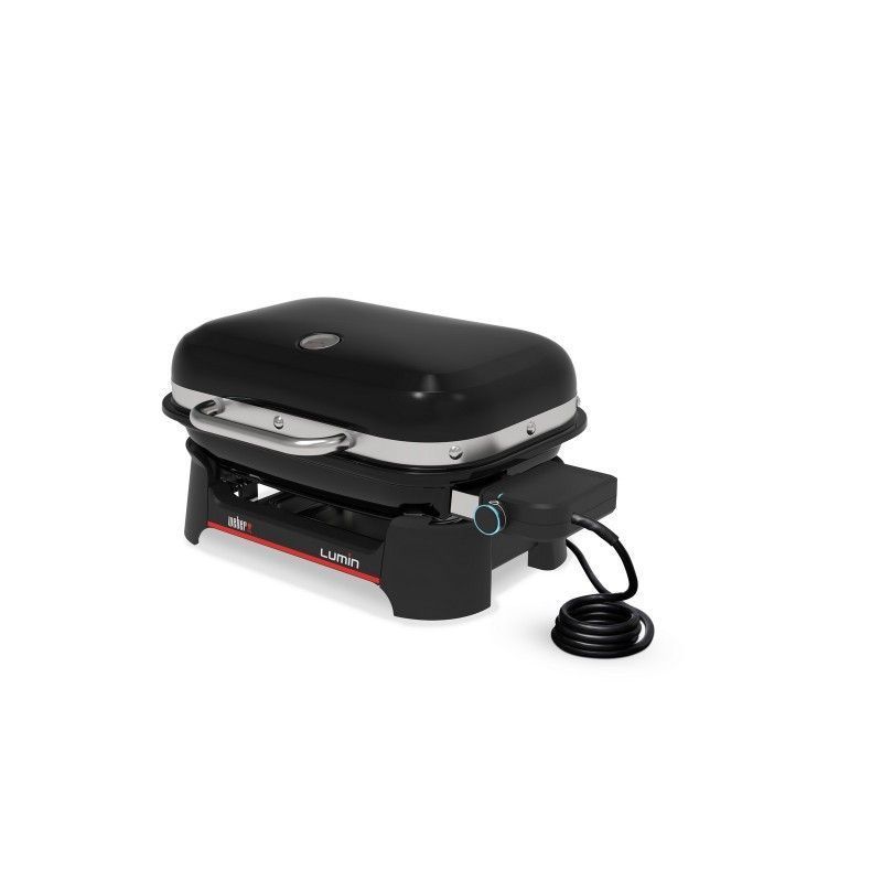 Гриль електричний Weber Lumin Compact 2026, чорний