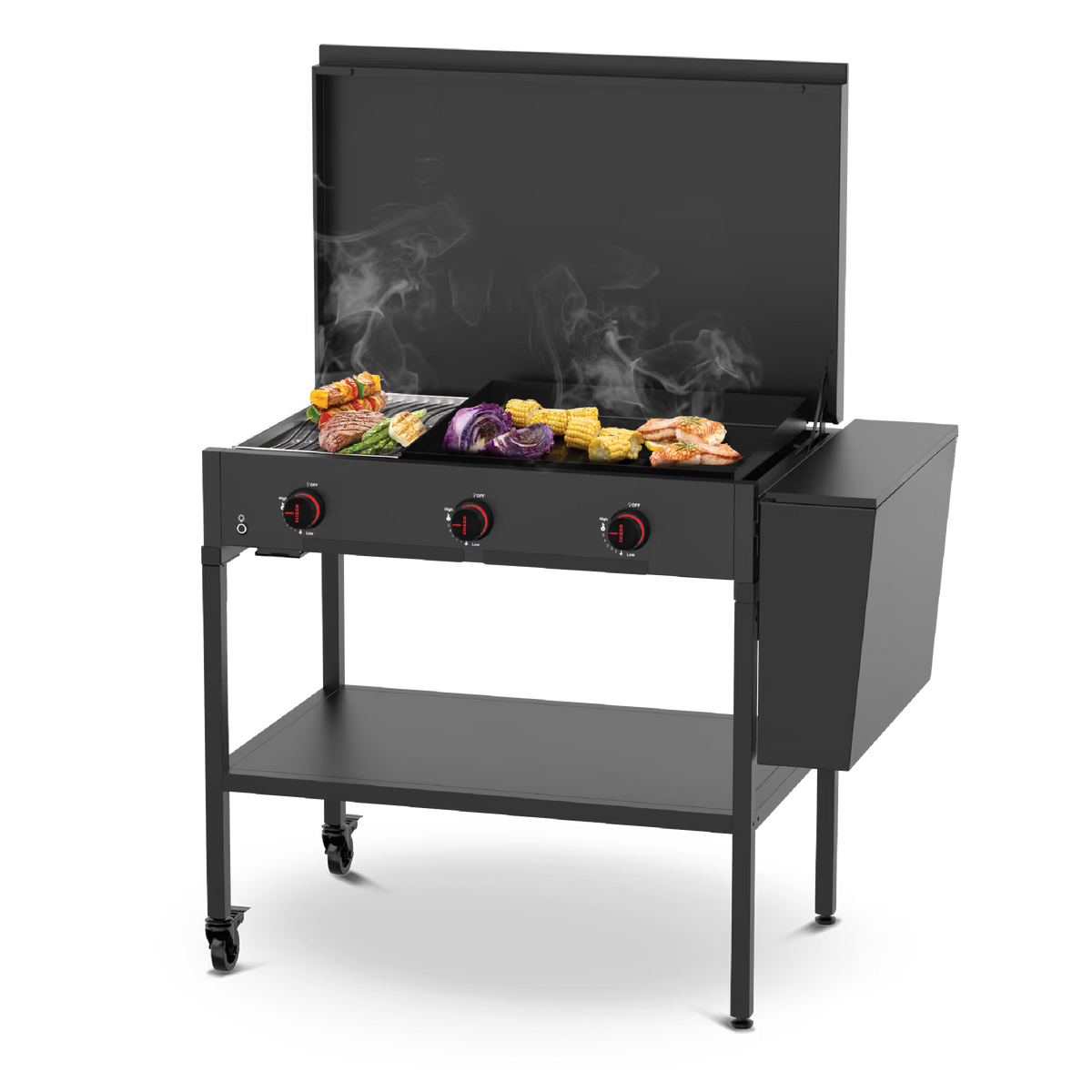 Модульний стіл під гриль станції серії 900 Cozze 90x60x71 см
