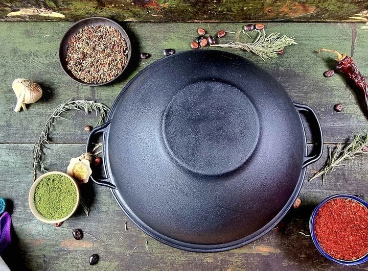 Казан узбецький WOK 8л (без коробки)