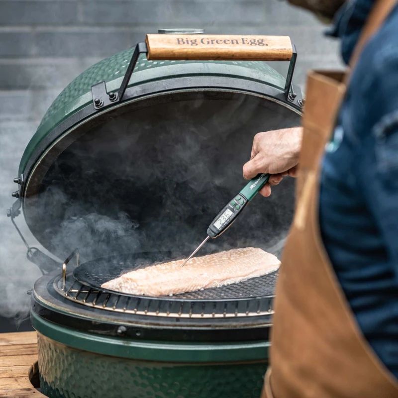 120793 Термометр цифровий зі щупом та чохлом Big Green Egg