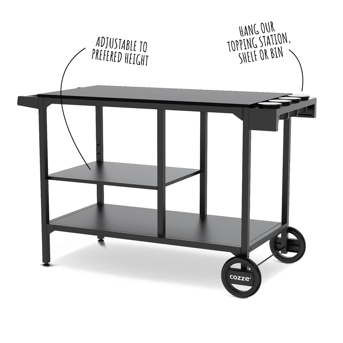 Станція-стіл для барбекю Cozze 115x60x90 см