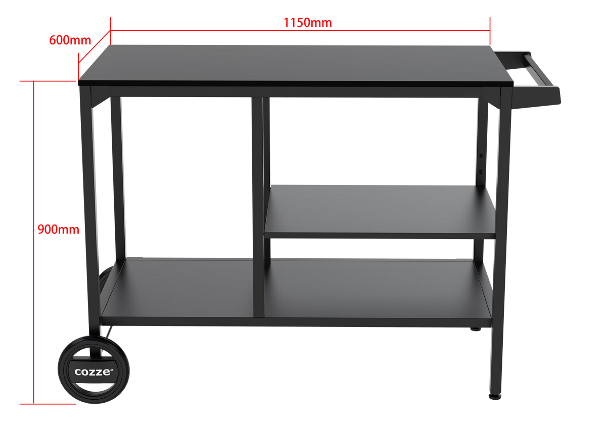 Станція-стіл для барбекю Cozze 115x60x90 см