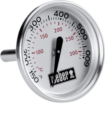 Термометр Weber з кришкою без розетки Spirit, Spirit II, вугільних 47 та 57 см