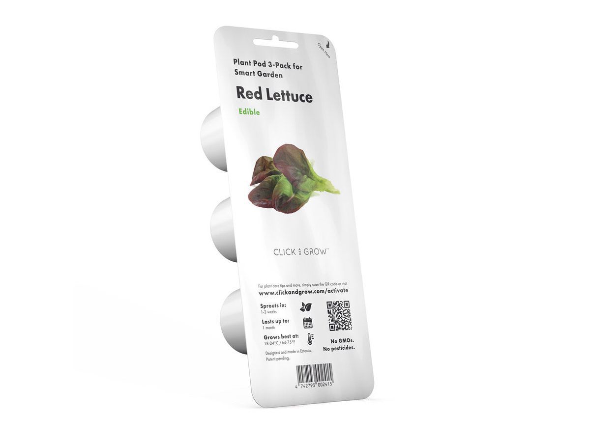 Змінний картридж Click & Grow Червоний салат (Red Lettuce )3 капсули