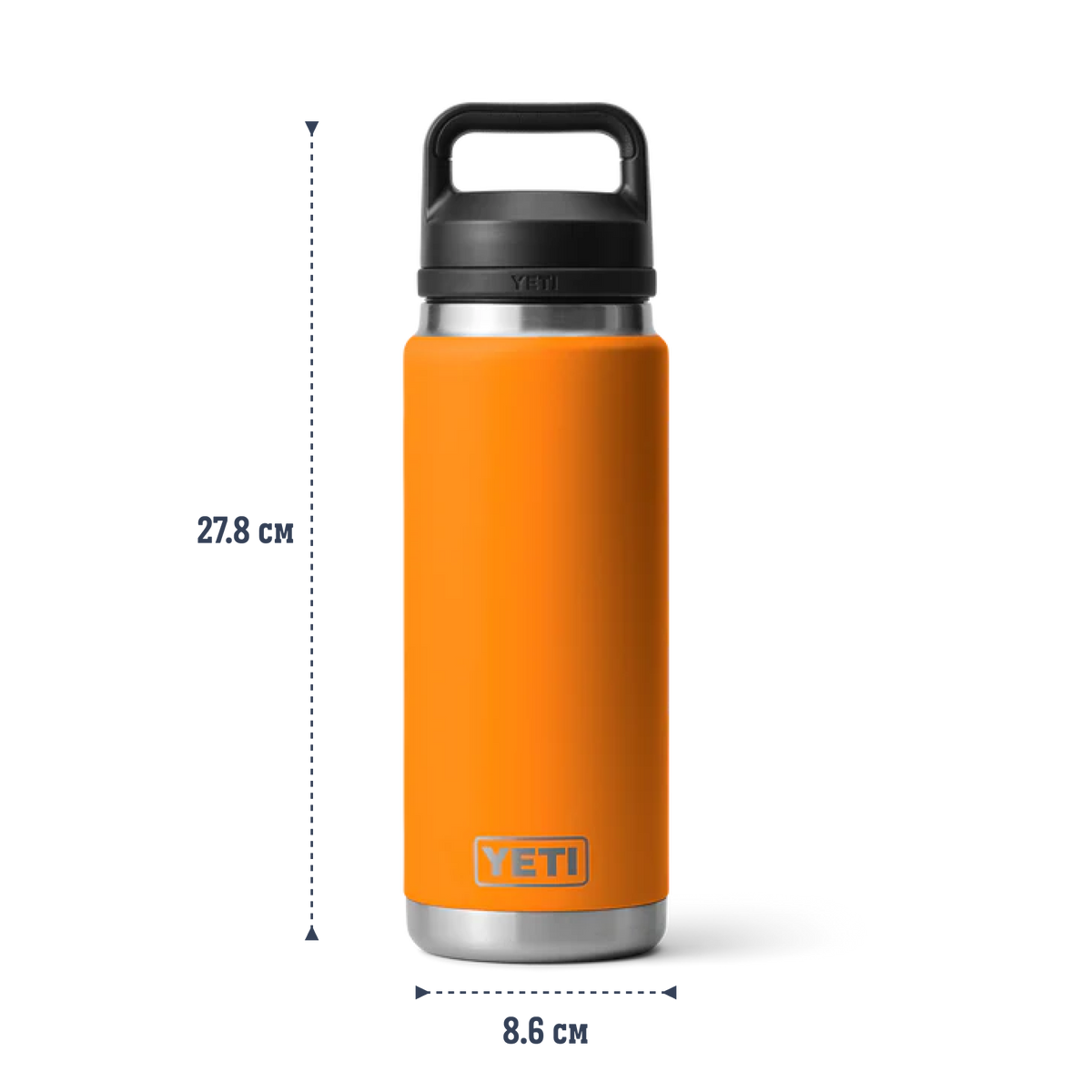 YETTI RAMBLER 770 мл - Термопляшка з кришкою Chug, колір KING CRAB