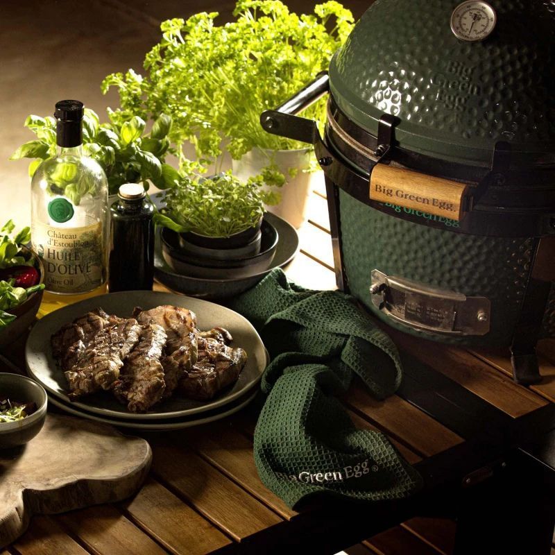119650 Гриль керамічний вугільний Big Green Egg Mini MAX