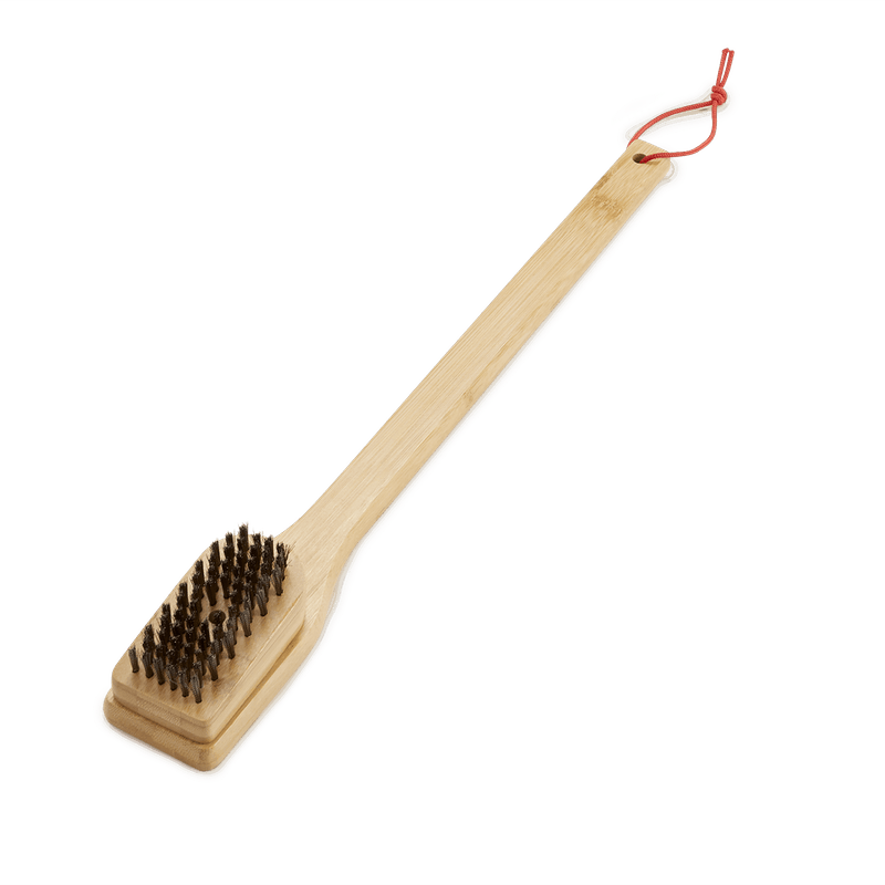 Щітка для гриля з бамбуковою ручкою 46 см_stock