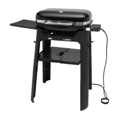 Гриль електричний Weber Lumin Compact з підставкою, чорний