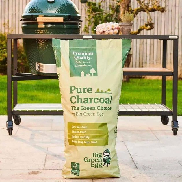 Вугілля деревне Big Green Egg, бездимне, 9 кг