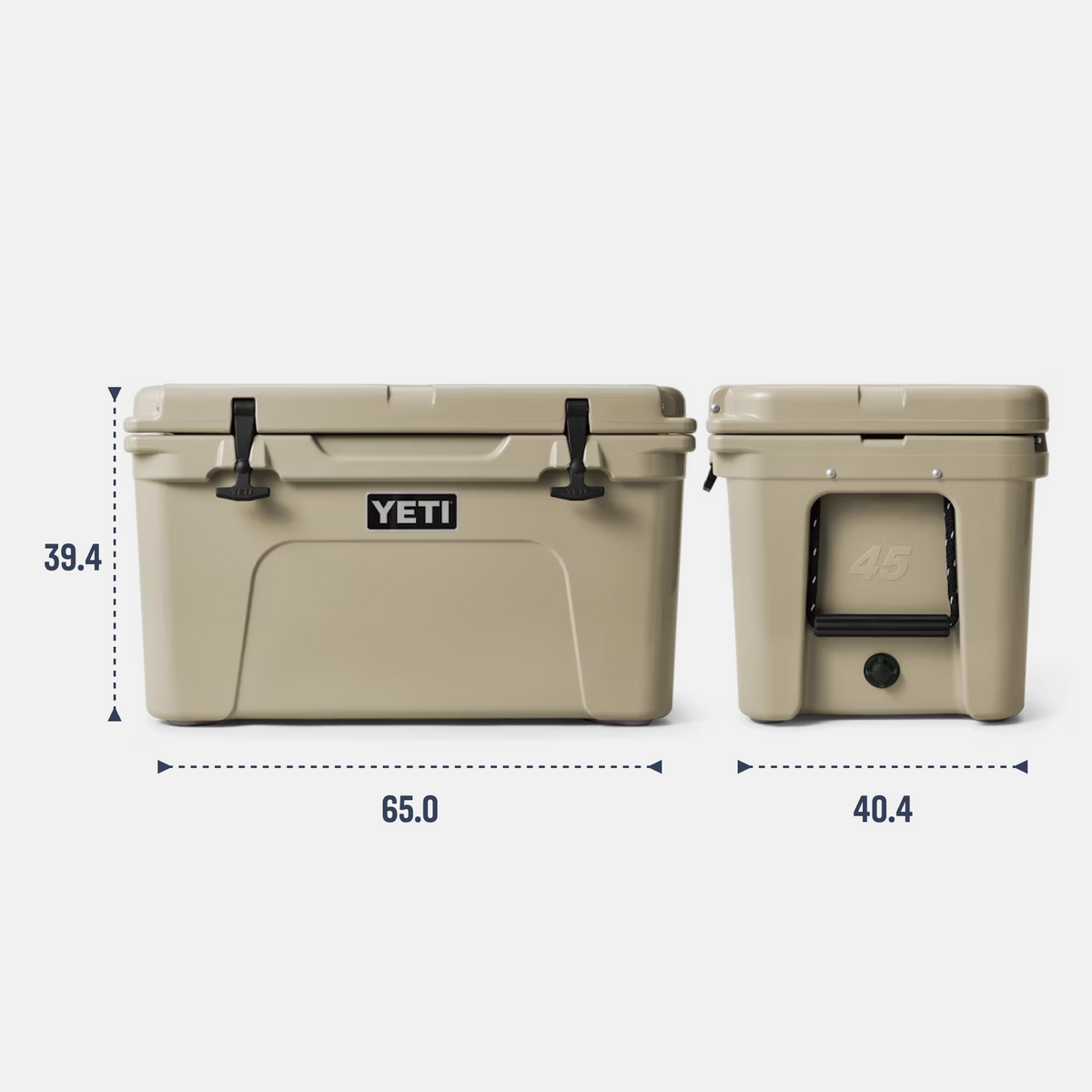 YETI TUNDRA 45 - Нерозморожуваний туристистичний холодильник 32 л, пісочний