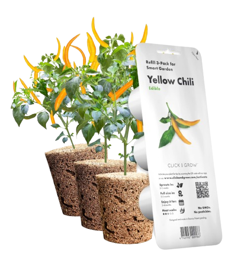 Змінний картридж Click & Grow жовтий перець чилі (Yellow Chili Pepper) 3 капсули