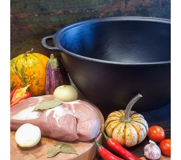 Казан 18л чавунний