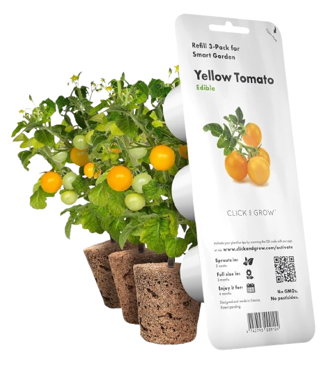 Змінний картридж Click & Grow жовті міні-томати (Yellow Mini Tomato) 3 капсули