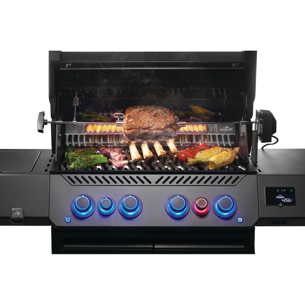 Газовий гриль Napoleon Phantom Prestige 500 Connected, чорний - P500VXRSIBPK-PHM