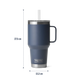YETI RAMBLER 1,2 л &ndash; Велика термочашка з трубочкою, колір RESCUE RED