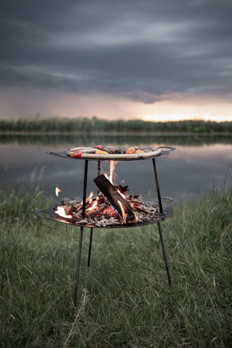 Підставка для смаження та багаття 3-в-1 Petromax Griddle and Fire Bowl 56 см