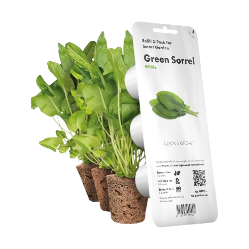 Змінний картридж Click & Grow Зелений щавель (Green sorrel) 3 капсули