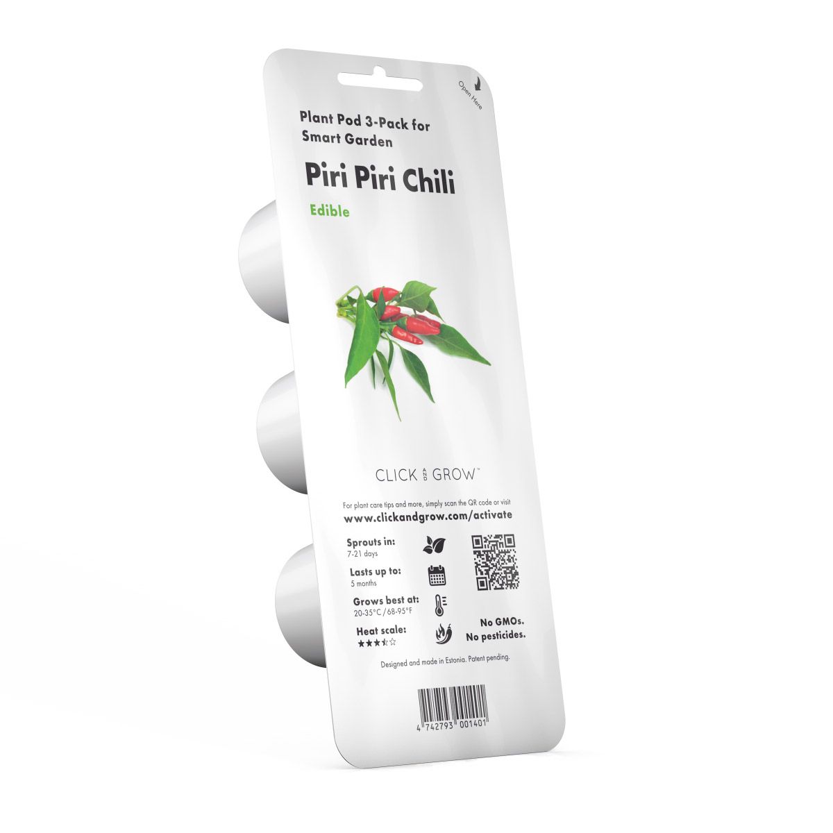 Змінний картридж Click & Grow пірі-пірі чілі (Piri Piri Chili Pepper) 3 капсули