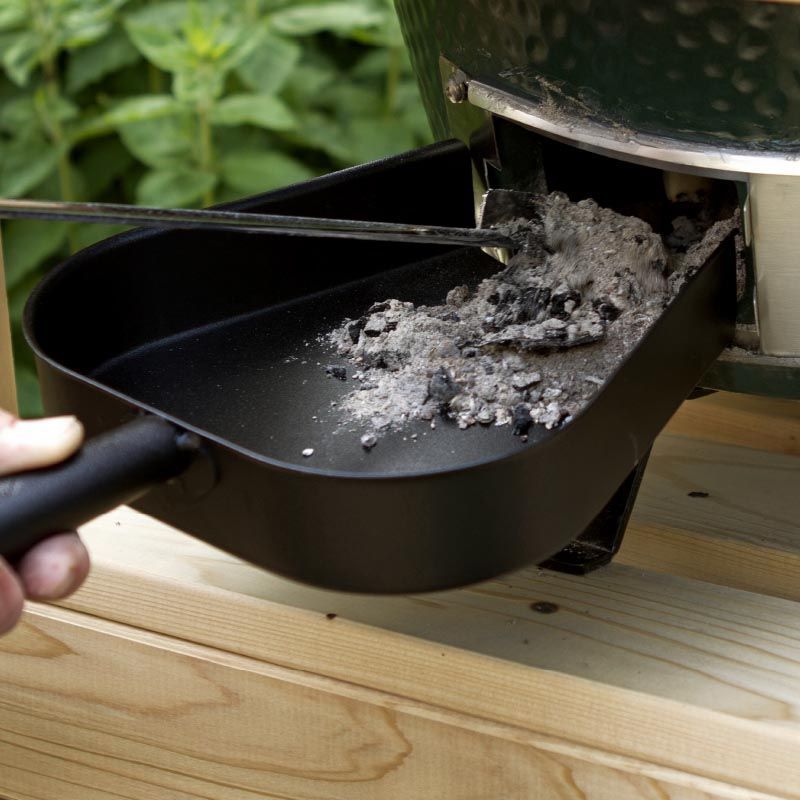 119513 Кочерга для видалення золи з грилів Big Green Egg S, MX, MN, сталева