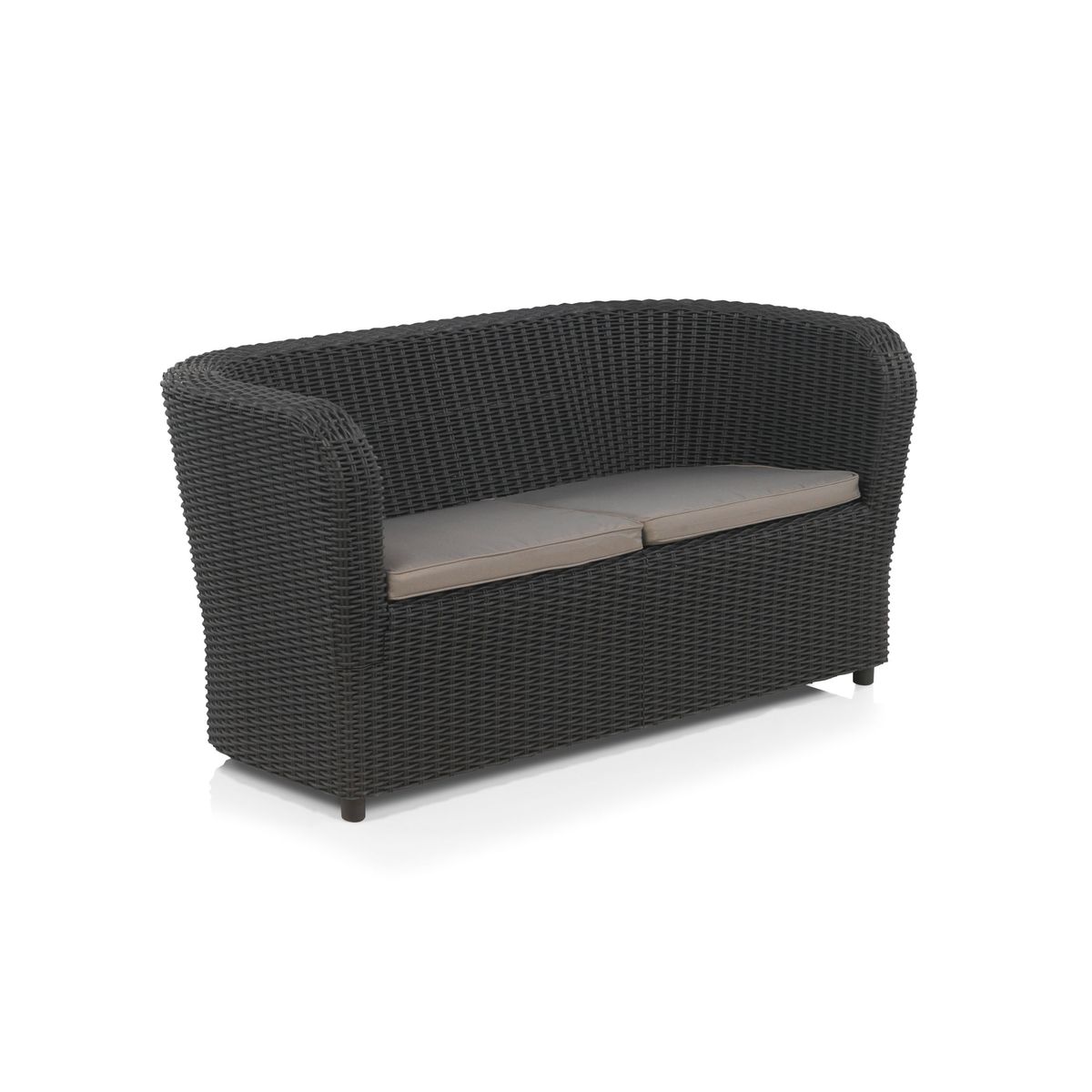 Садові меблі SP Berner Nova Comfort (2-місний диван, 2 крісла, кавовий стіл), графіт