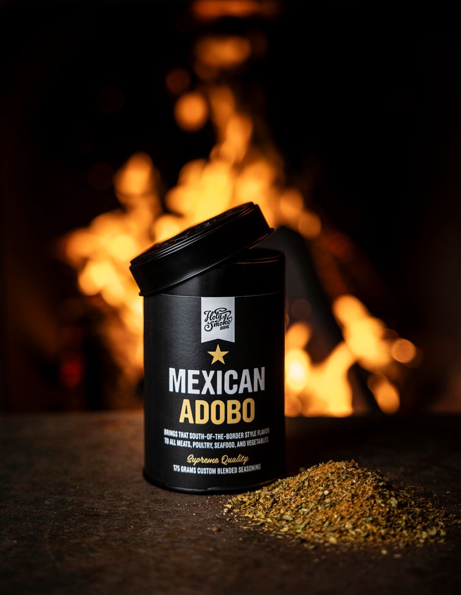 Спеції (суміш спецій та трав) HOLY SMOKE " Адобо по-мексиканськи" для барбекю, 175 г, Mexican Style Adobo Seasoning