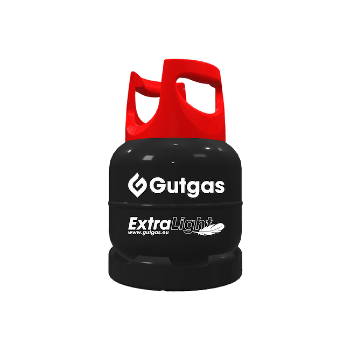 Газовий балон ExtraLight Gutgas XLT-9.6 з клапаном G12 (європейський формат)