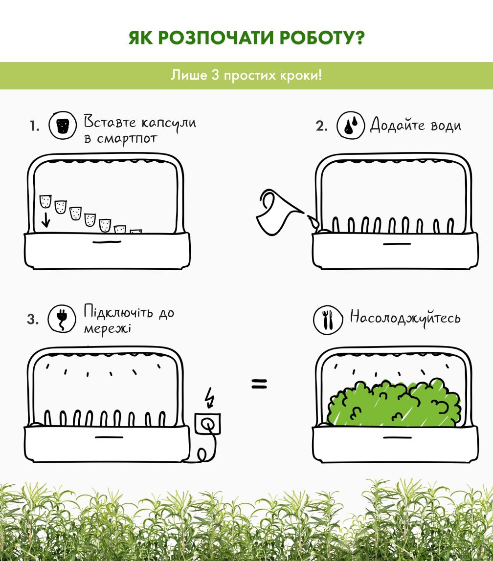 Змінний картридж Click & Grow Розмарин (Rosemary) 3 капсули