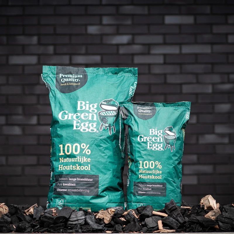 666298 Вугілля Big Green Egg дерев'яне, 9 кг