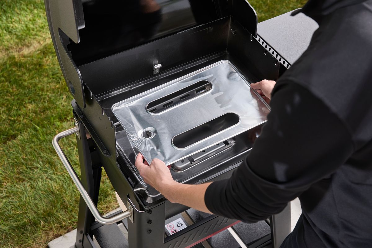 Алюмінієвий піддон для збору жиру Weber SMOQUE 500