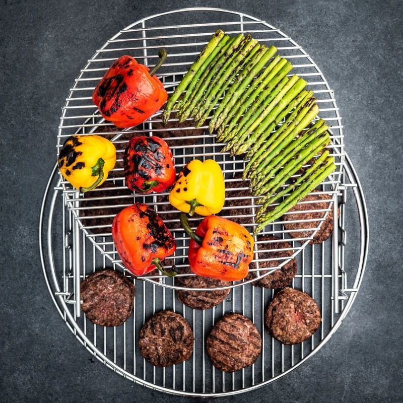121219 решітки металеві, дворівневі Big Green Egg для гриля XL