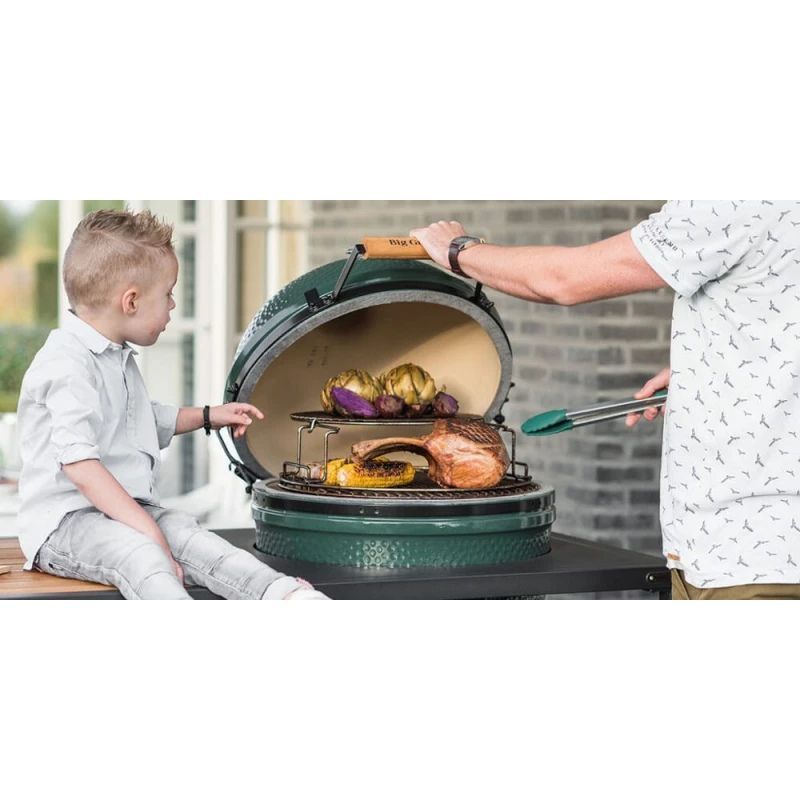 121219 решітки металеві, дворівневі Big Green Egg для гриля XL